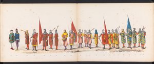 Mascherata degli studenti di Leida, 1865 (tavola 13)