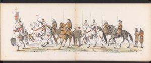 Mascherata degli studenti di Leida, 1865 (tav. 5)
