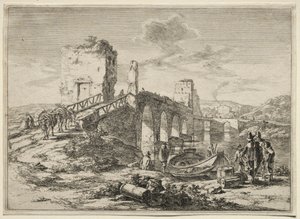 Il ponte Molle sul Tevere