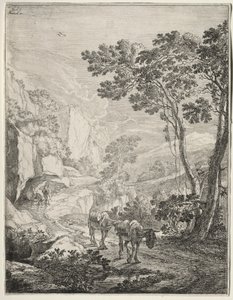 I Due Muli. Rocca Aquatico vicino ad Ancona