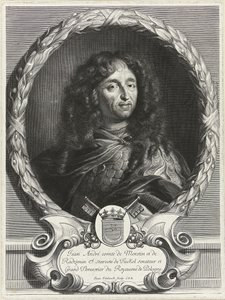 Ritratto del poeta Jan Andrzej Morsztyn da Jan Edelinck