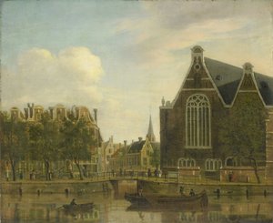 Il cosiddetto Boerenverdriet sullo Spui, Amsterdam da Jan Ekels (I)