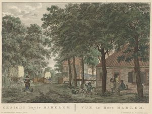 Veduta fuori Haarlem da Jan Evert Grave