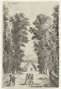 Terrazza in un parco da Jan Fouceel