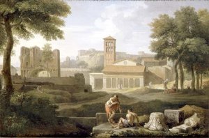 Veduta di Tivoli da Jan Frans van Bloemen