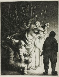Cristo catturato, da La Passione da Jan Georg van Vliet
