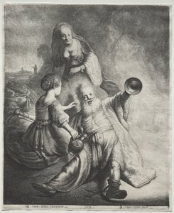 Lot e le Sue Figlie da Jan Georg van Vliet