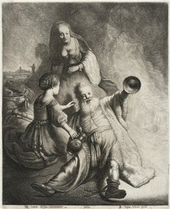 Lot e le sue figlie, 1631