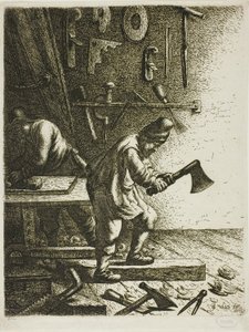 Il falegname da Jan Georg van Vliet