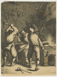 La Forgia, 1630-35 da Jan Georg van Vliet
