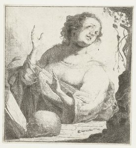 Maria Maddalena penitente da Jan Gerritsz. van Bronckhorst (attributed to)
