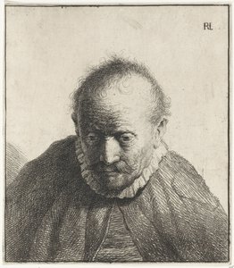 Busto di un vecchio da Jan Gillisz. van Vliet