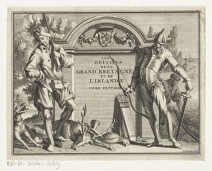 Due cacciatori davanti a un