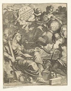 Allegoria sulla storia della chiesa e del mondo De kerk- en weereldlyke historie, uyt d