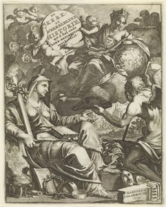 Allegoria sulla storia della chiesa e del mondo da Jan Goeree