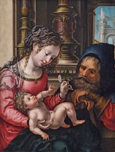 La Sacra Famiglia da Jan Gossaert