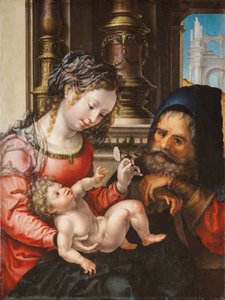 La Sacra Famiglia da Jan Gossaert