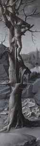 San Girolamo penitente [pannello sinistro]