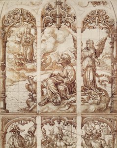 San Giovanni Evangelista riceve le sue visioni sull