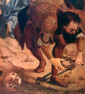La discesa dalla croce (dettaglio), c. 1520