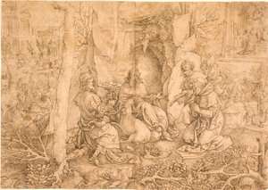 La leggenda di San Gilles da Jan Gossaert