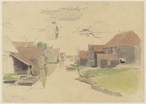 Studi di case nel quartiere Vinkenbuurt, Amsterdam da Jan H.L. Hanau