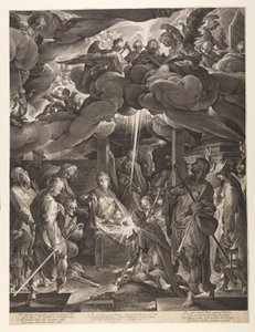 Adorazione dei pastori da Jan Harmensz. Muller
