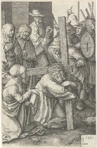 Portare la croce da Jan Harmensz. Muller