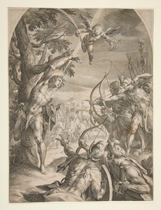 Martirio di San Sebastiano da Jan Harmensz. Muller