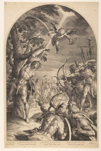 Martirio di San Sebastiano da Jan Harmensz. Muller