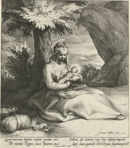 Riposo durante la fuga in Egitto