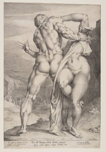 Il rapimento di una donna sabina da Jan Harmensz. Muller