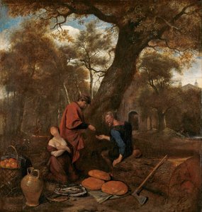 Erisittone vende sua figlia Mestra da Jan Havicksz. Steen