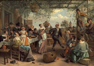 La Coppia Danzante da Jan Havicksz. Steen