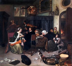 La casa dissoluta da Jan Havicksz. Steen