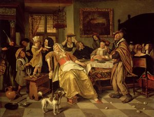 La festa del fagiolo, 1668