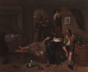 La coppia ubriaca, c.1655-65