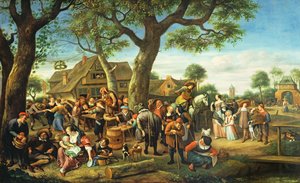 La fiera a Warmond da Jan Havickszoon Steen