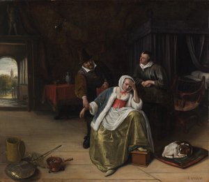 La fanciulla innamorata, c.1660