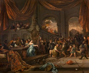 La derisione di Sansone da Jan Havickszoon Steen