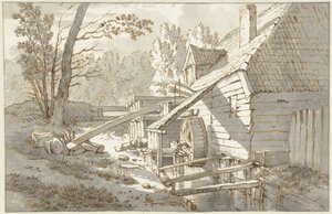 Mulino ad acqua da Jan Hulswit