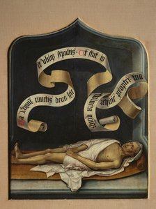 Un filatterio e il corpo di un canonico