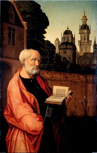 San Pietro (dettaglio) da Jan II Provost