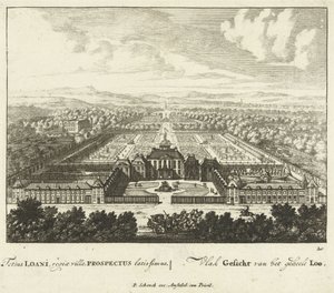 Veduta del Palazzo Het Loo, 1694-97 da Jan I van Call