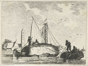 Due barche di fieno da Jan Izaak van Mansvelt
