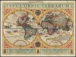 Mappa del 1631 - Typus Orbis Terrarum
