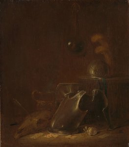 Natura morta con strumenti di guerra da Jan Jansz Buesem (attributed to)