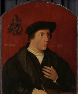 Ritratto di un uomo da Jan Jansz Mostaert (circle of)