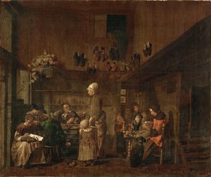 La bottega del calzolaio da Jan Josef the Elder Horemans