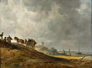 Immagine della spiaggia da Jan Josephsz van Goyen